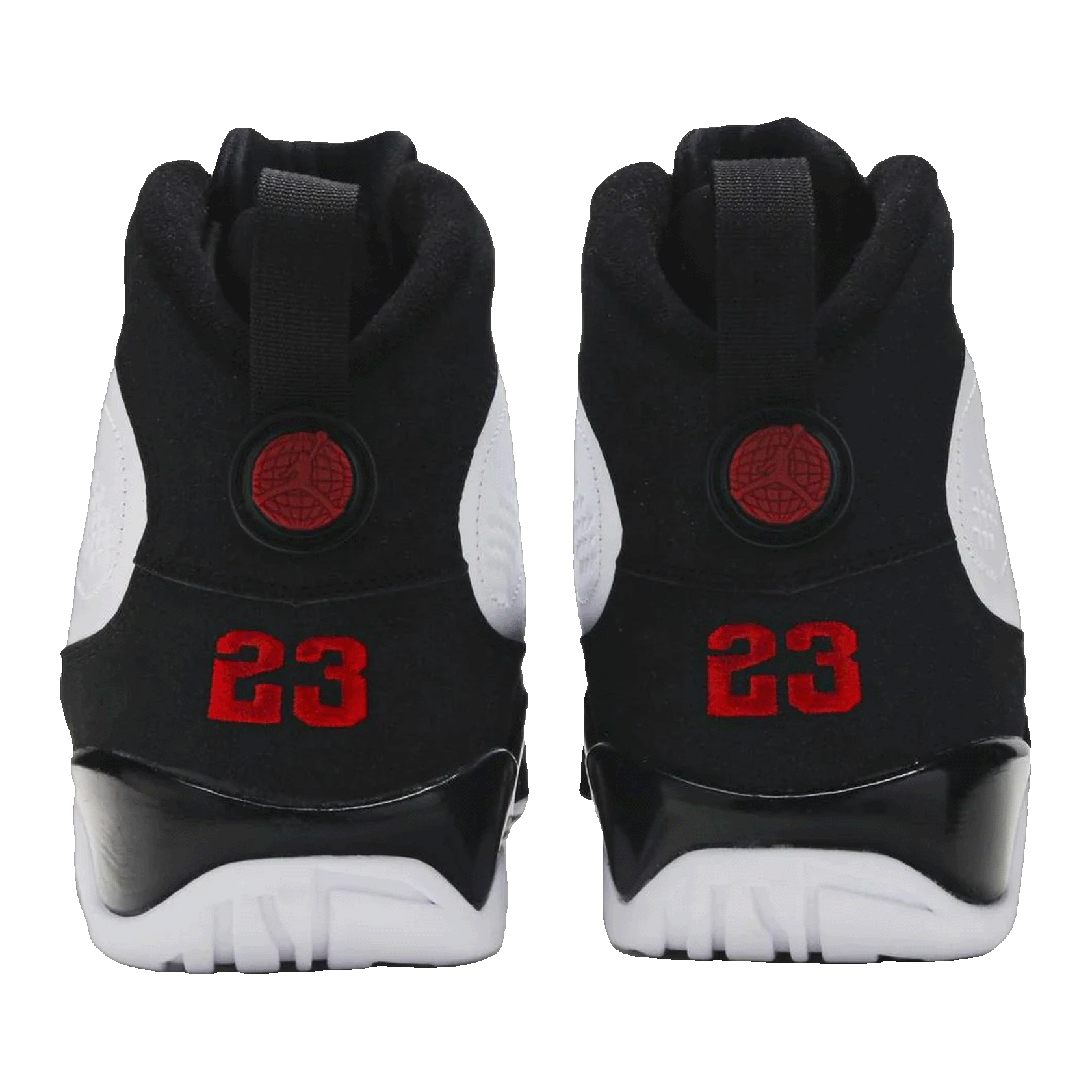 Nike Air Jordan 9 Retro White Black Red (2010) Back 302370-102