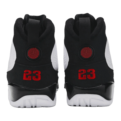 Nike Air Jordan 9 Retro White Black Red (2010) Back 302370-102