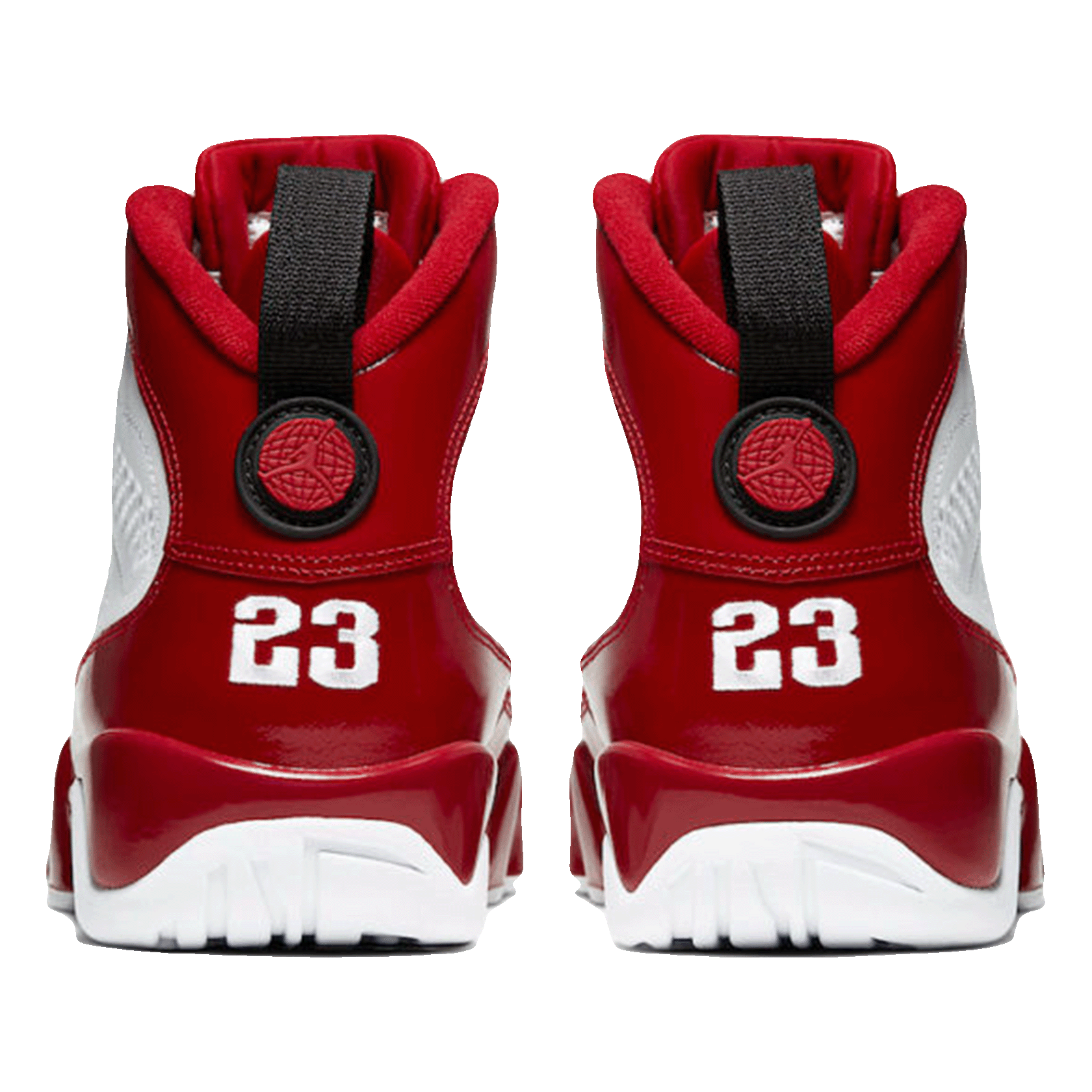 Nike Air Jordan 9 Retro White Gym Red Back