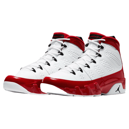 Nike Air Jordan 9 Retro White Gym Red Side