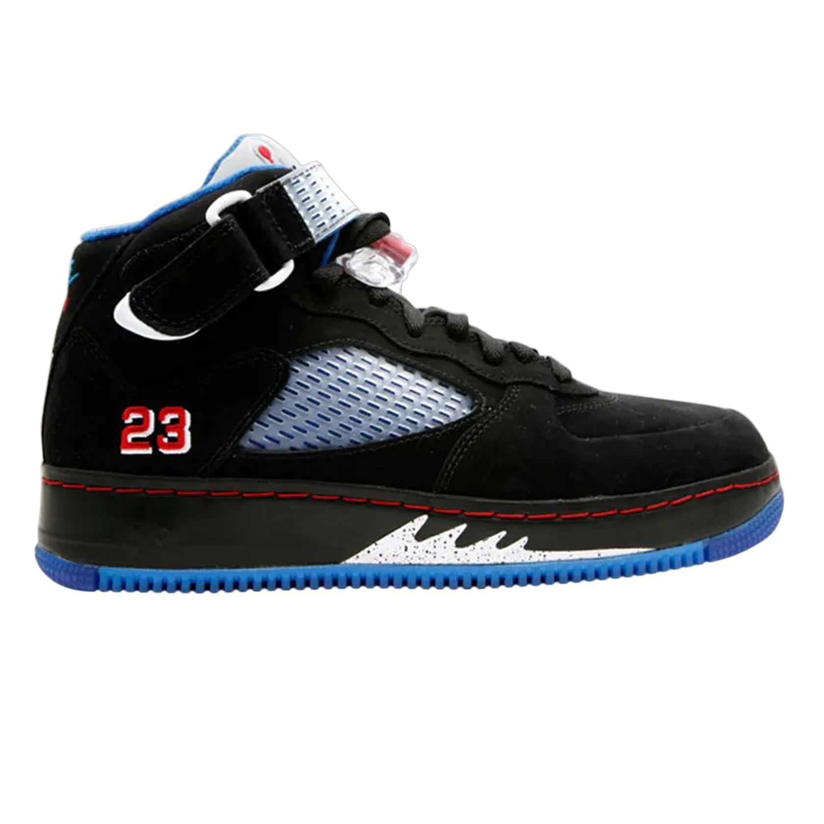 Nike Air Jordan AJF 5 Black Blue Ribbon Varsity Red 318608-061