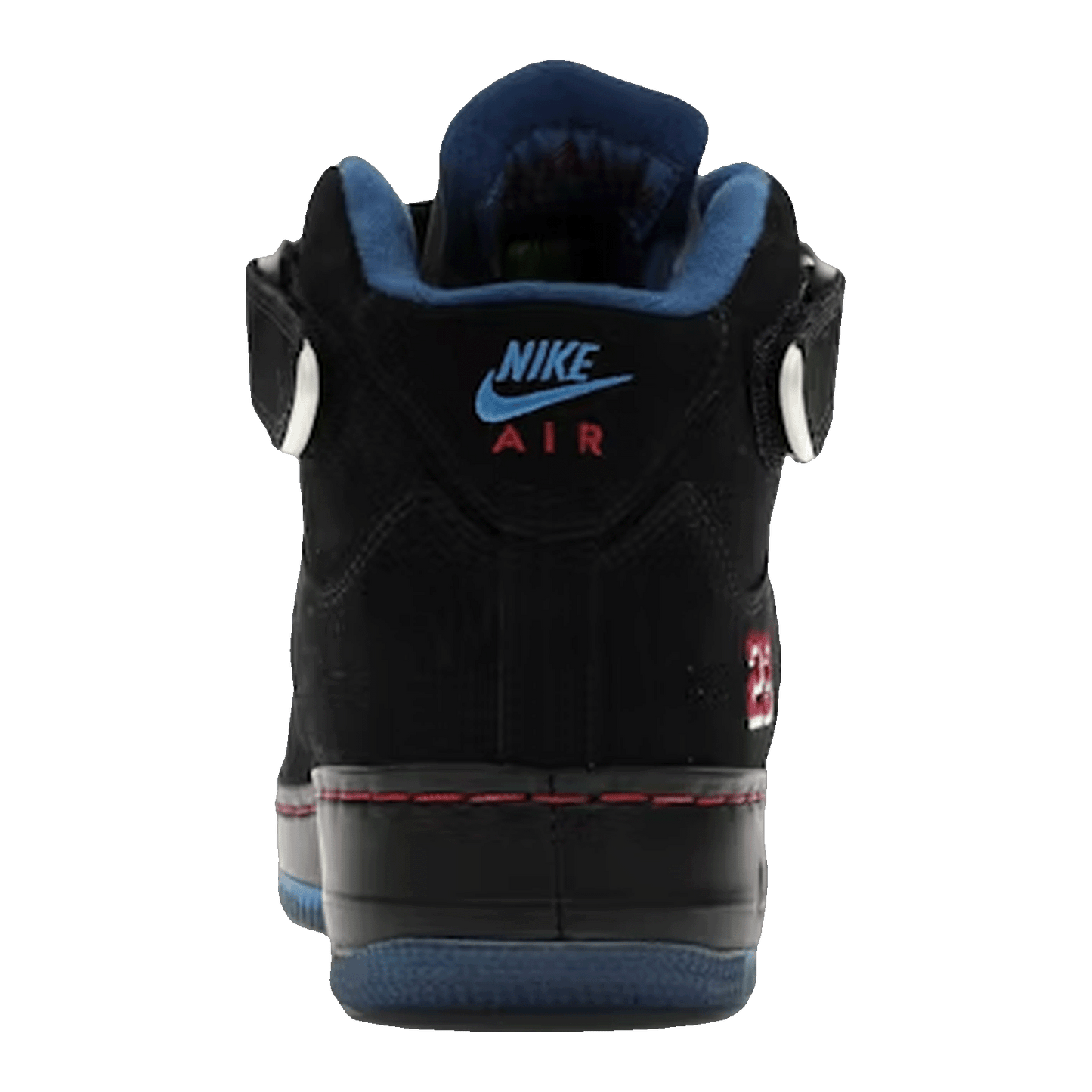Nike Air Jordan AJF 5 Black Blue Ribbon Varsity Red Back