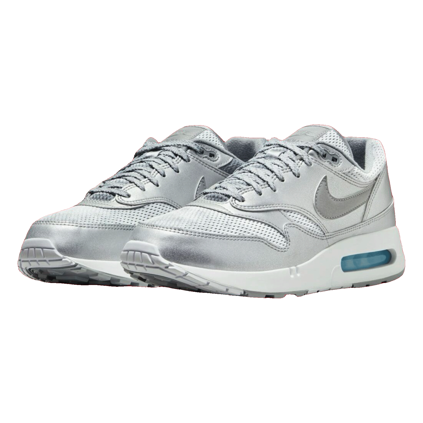 Nike Air Max 1 '86 Metallic Silver Cool Grey Side