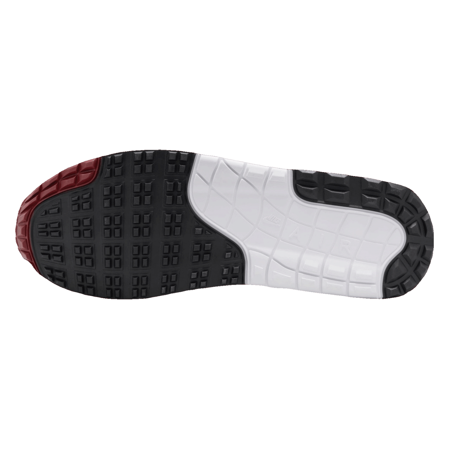Nike Air Max 1 '86 OG Golf Team Red Cool Grey Black White Sohle