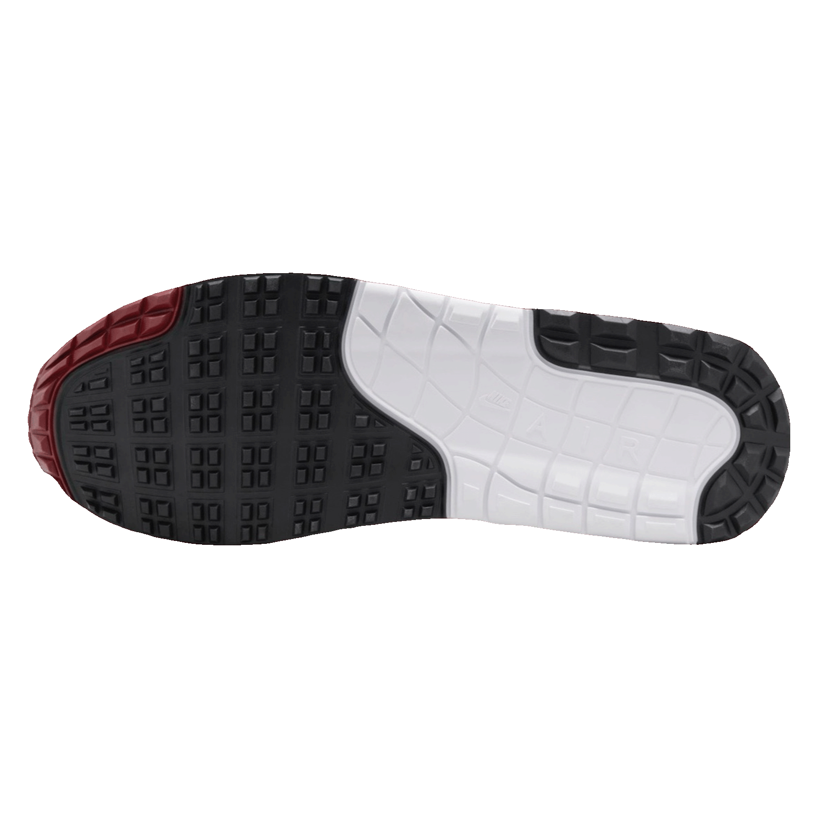 Nike Air Max 1 '86 OG Golf Team Red Cool Grey Black White Sohle