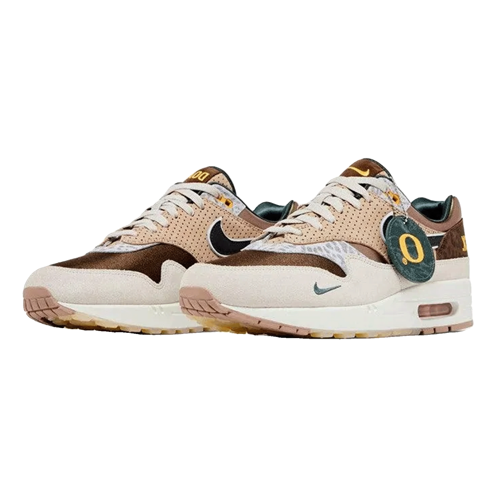 Nike Air Max 1 '87 Luxe University of Oregon PE (2024) (Numbered) Side