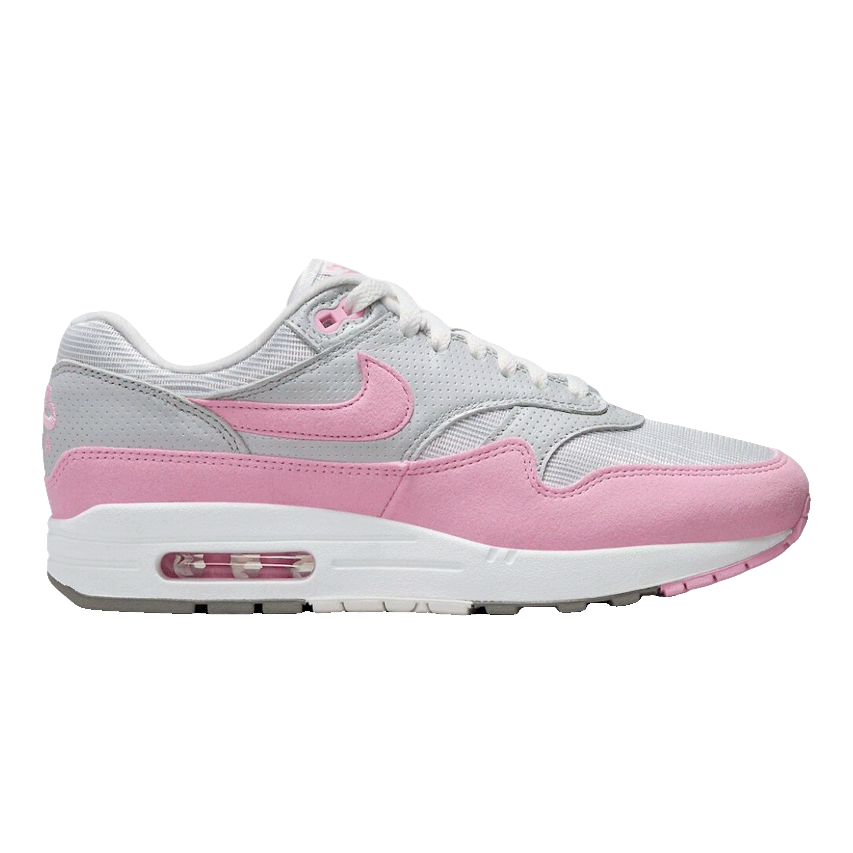 Nike Air Max 1 '87 Metallic Platinum Pink Rise (W)