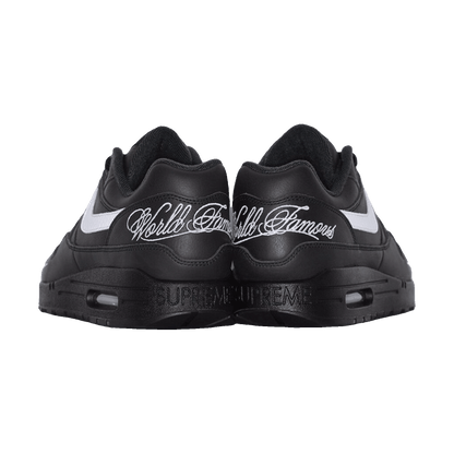 Nike Air Max 1 '87 SP Supreme Black White Back