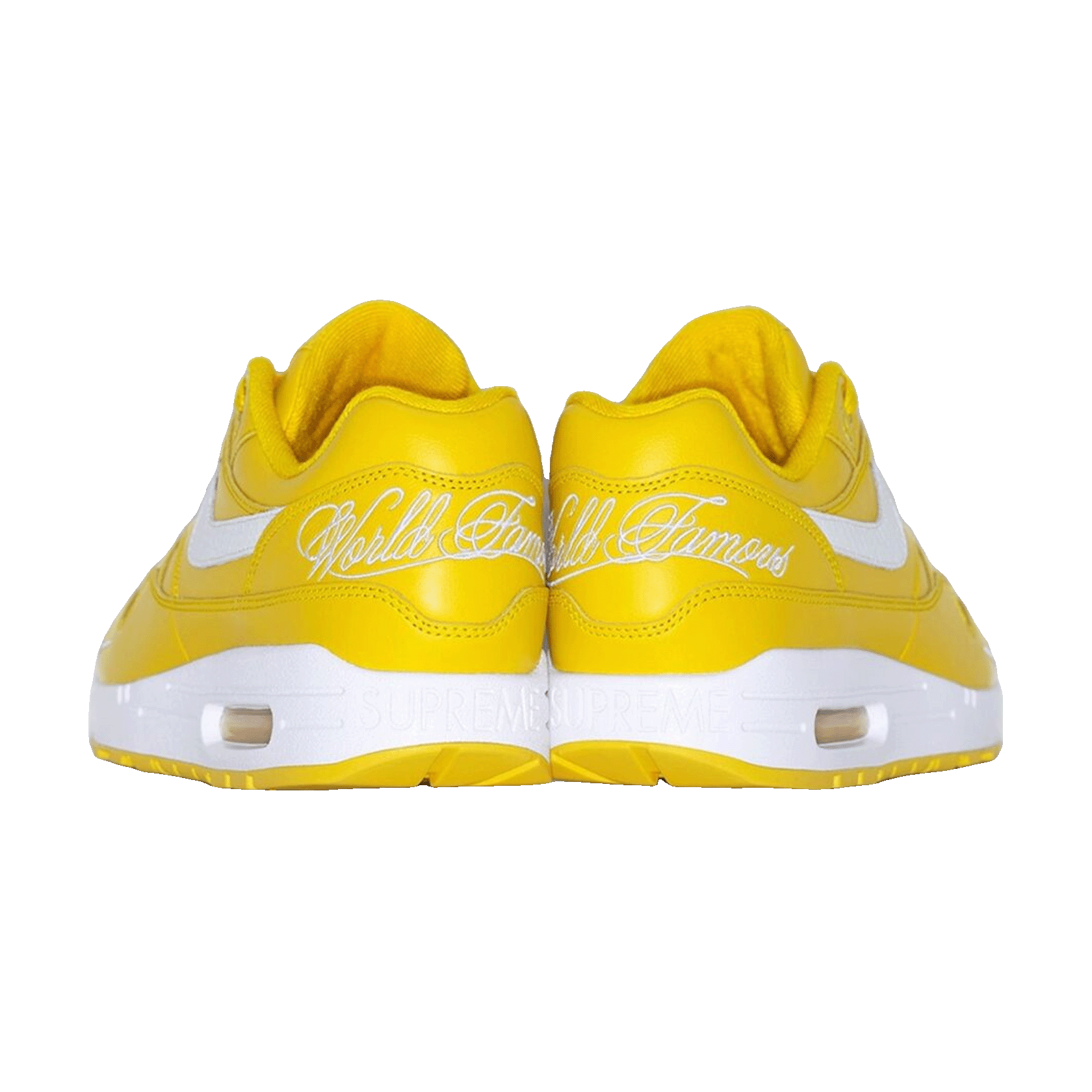 Nike Air Max 1 '87 SP Supreme Speed Yellow Back