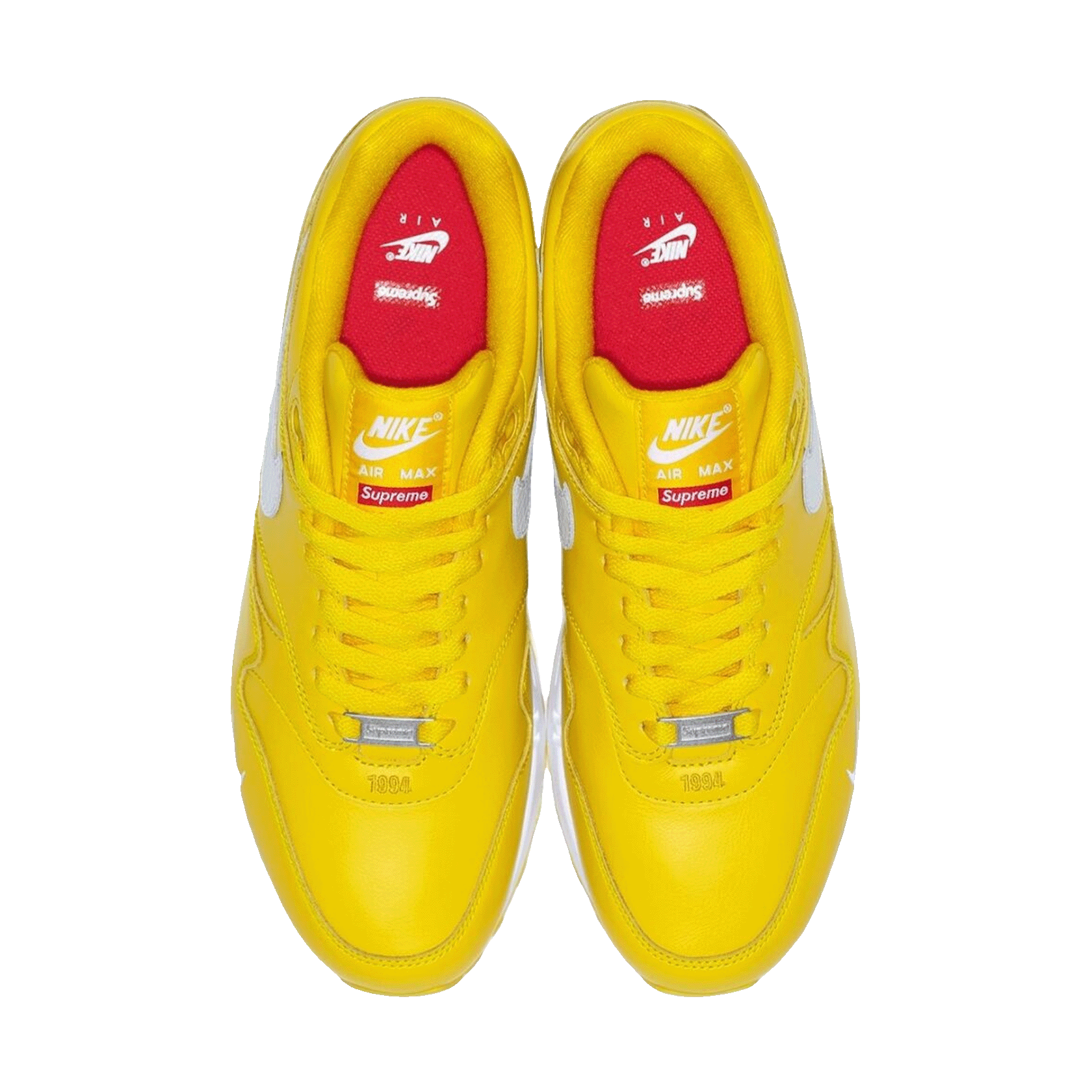 Nike Air Max 1 '87 SP Supreme Speed Yellow Oben
