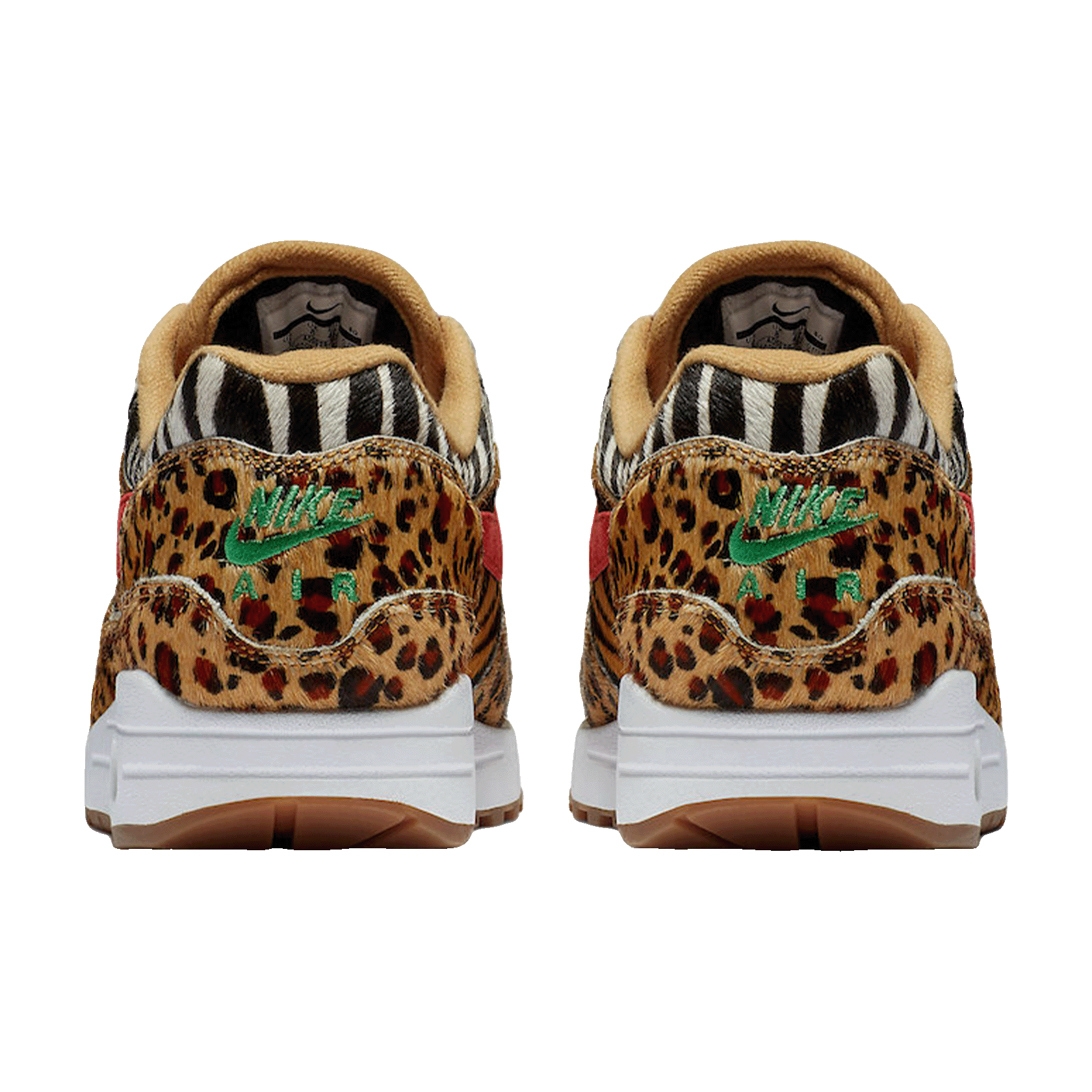 Nike Air Max 1 atmos Animal Pack 2.0 (All Black Box) (2018) Back