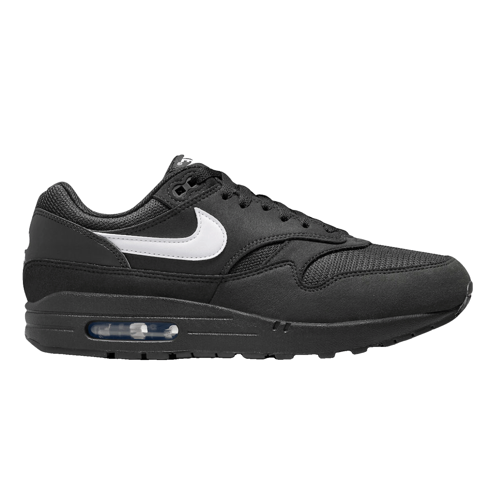 Nike Air Max 1 Black White Swoosh