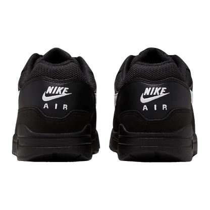 Nike Air Max 1 Black White Swoosh Back