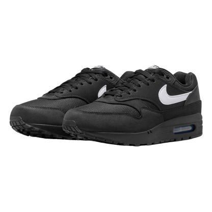 Nike Air Max 1 Black White Swoosh Side