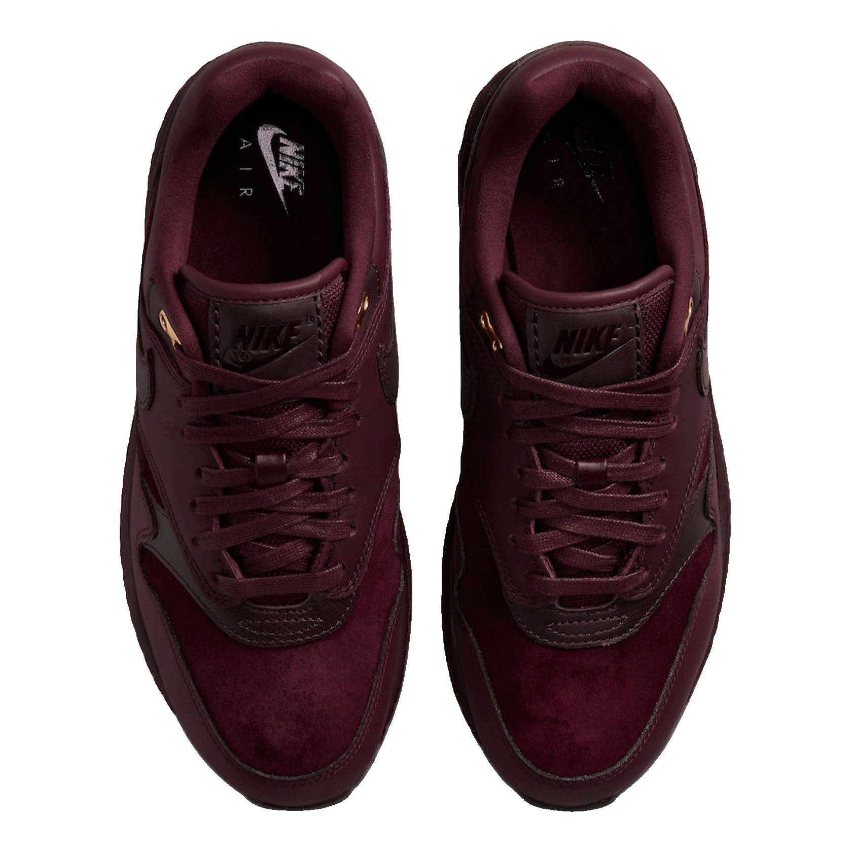 Nike Air Max 1 Burgundy Crush (W) Oben