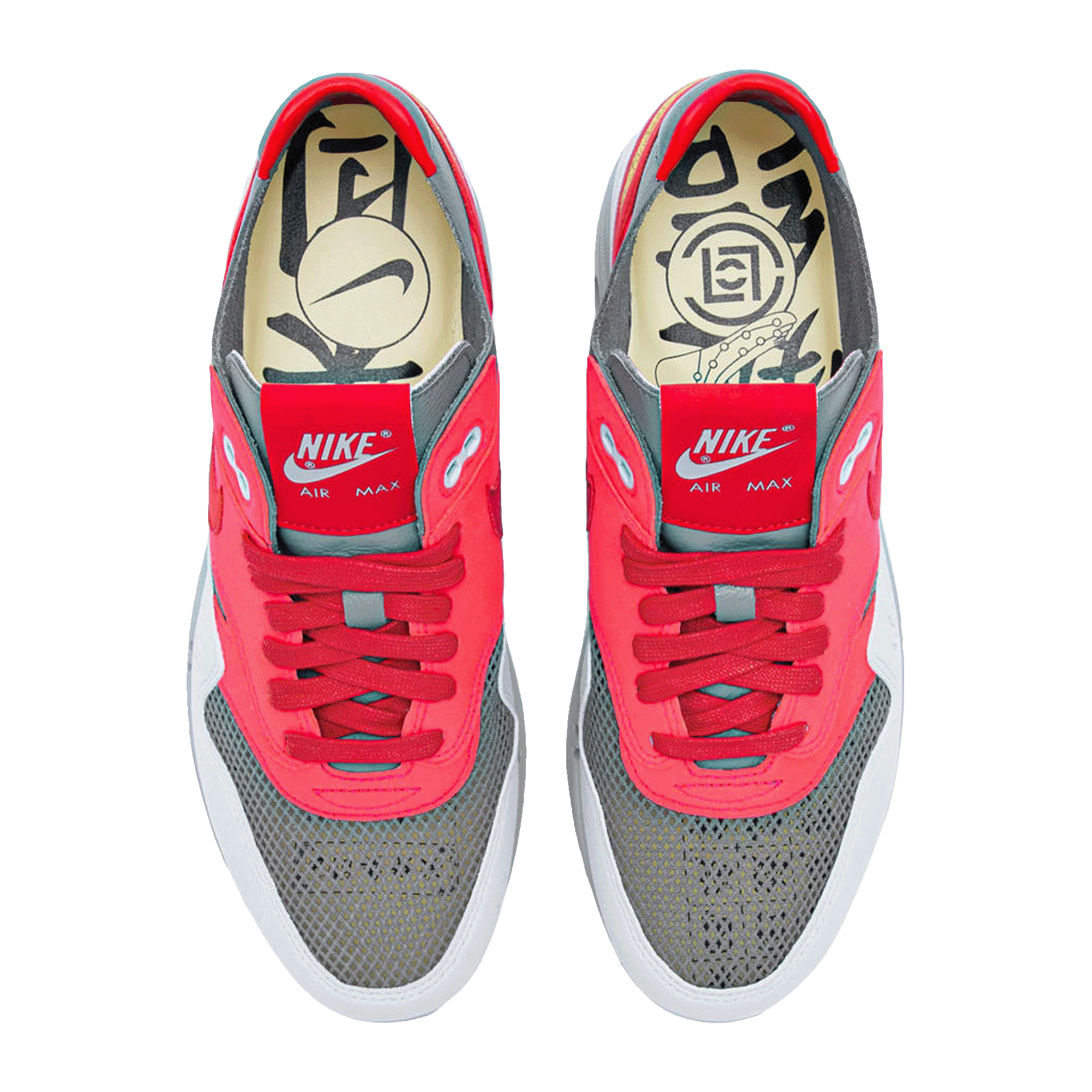 Nike Air Max 1 CLOT Kiss of Death Solar Red Back