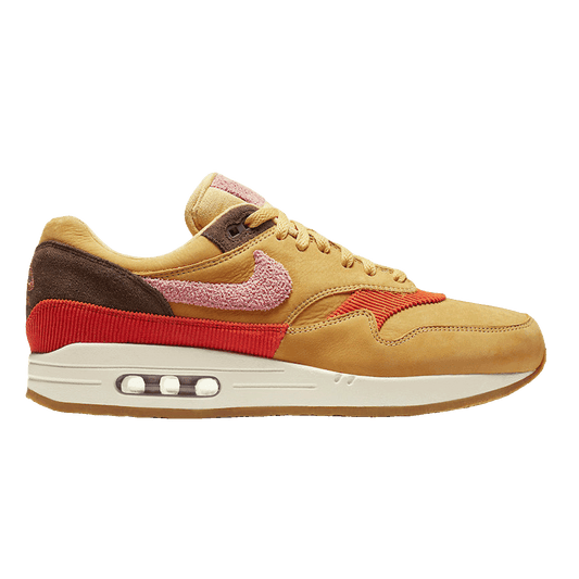 Nike Air Max 1 Crepe Wheat Gold Rust Pink