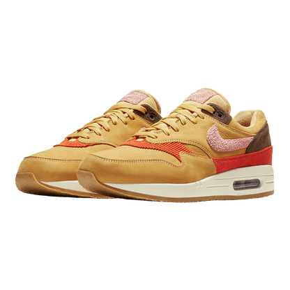Nike Air Max 1 Crepe Wheat Gold Rust Pink Side