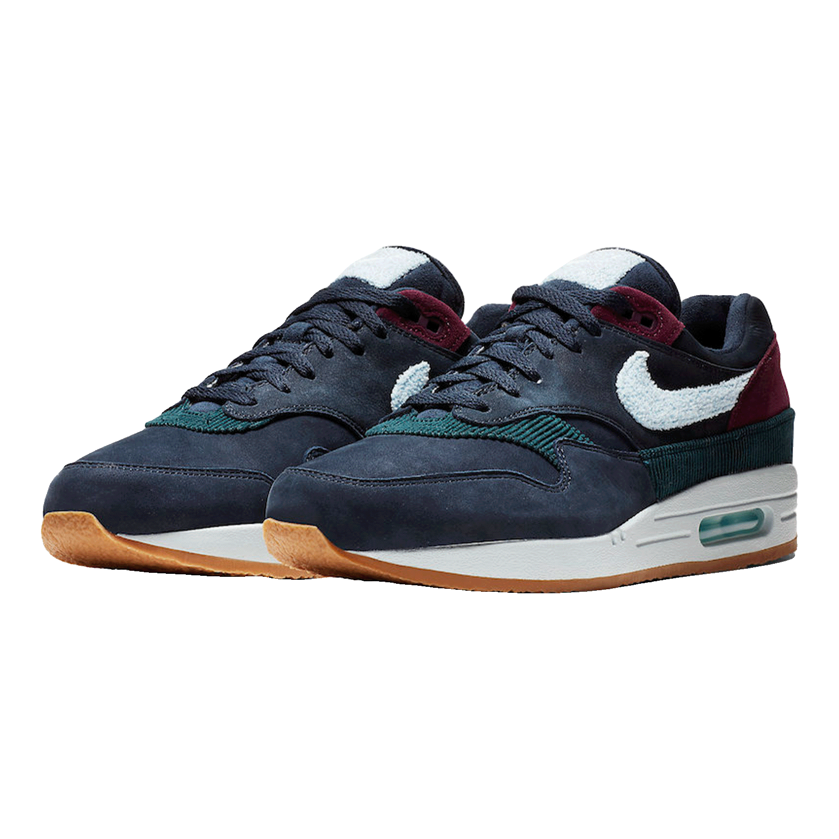 Nike Air Max 1 Dark Obsidian Crepe Sole Side