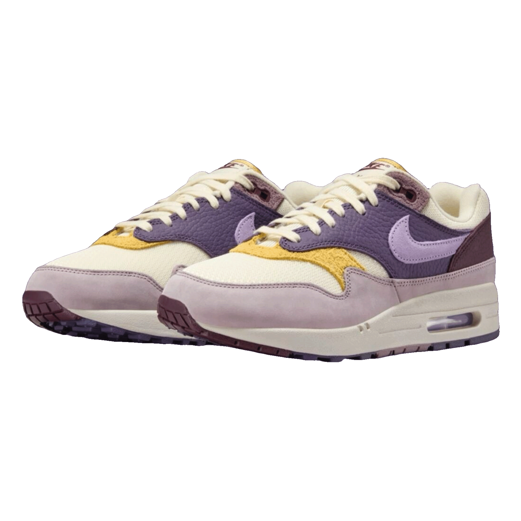 Nike Air Max 1 Dark Raisin Hydrangeas (W) Side