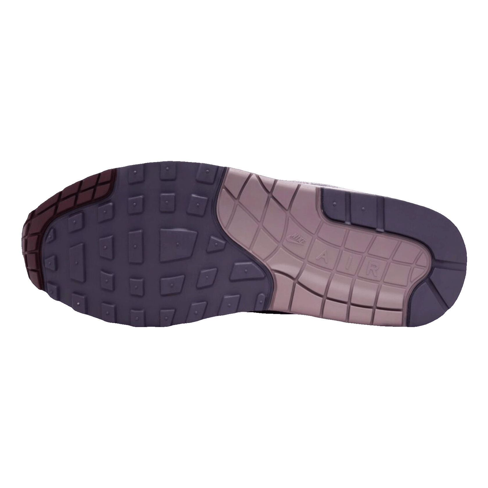 Nike Air Max 1 Dark Raisin Hydrangeas (W) Sohle