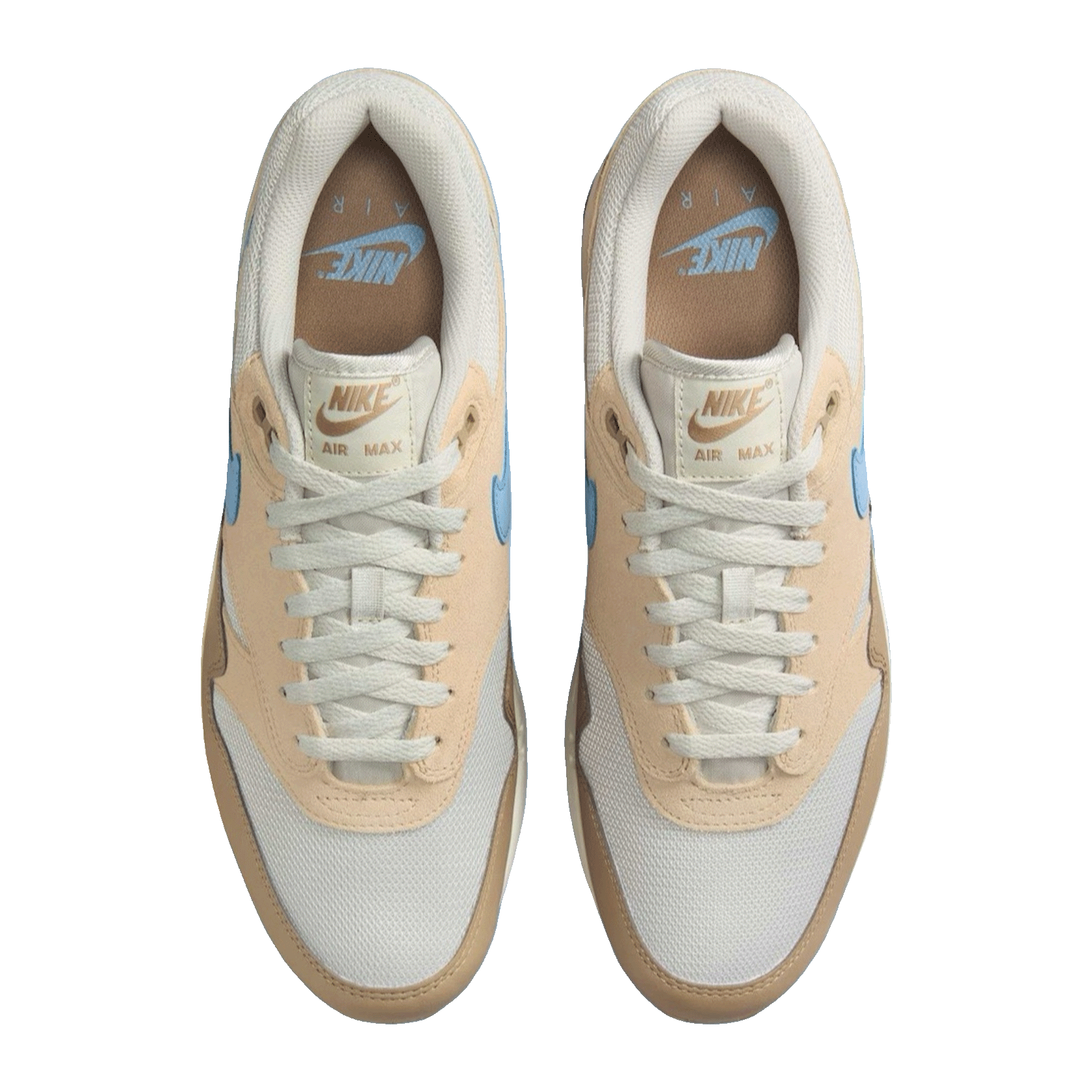 Nike Air Max 1 Essential Light Bone/Psychic Blue Oben