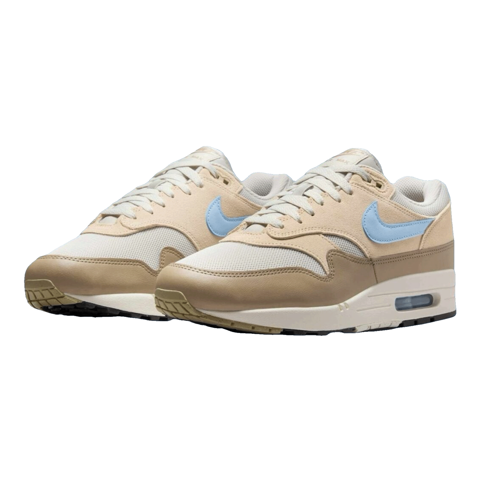 Nike Air Max 1 Essential Light Bone/Psychic Blue Side