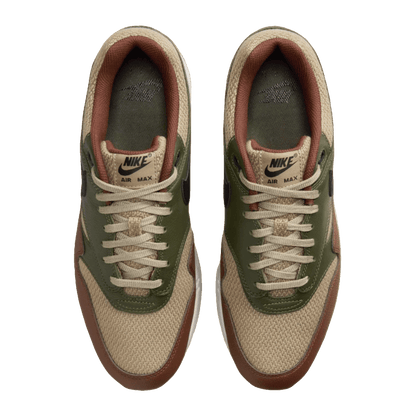 Nike Air Max 1 Essential PRM Neutral Olive Cacao Wow Oben