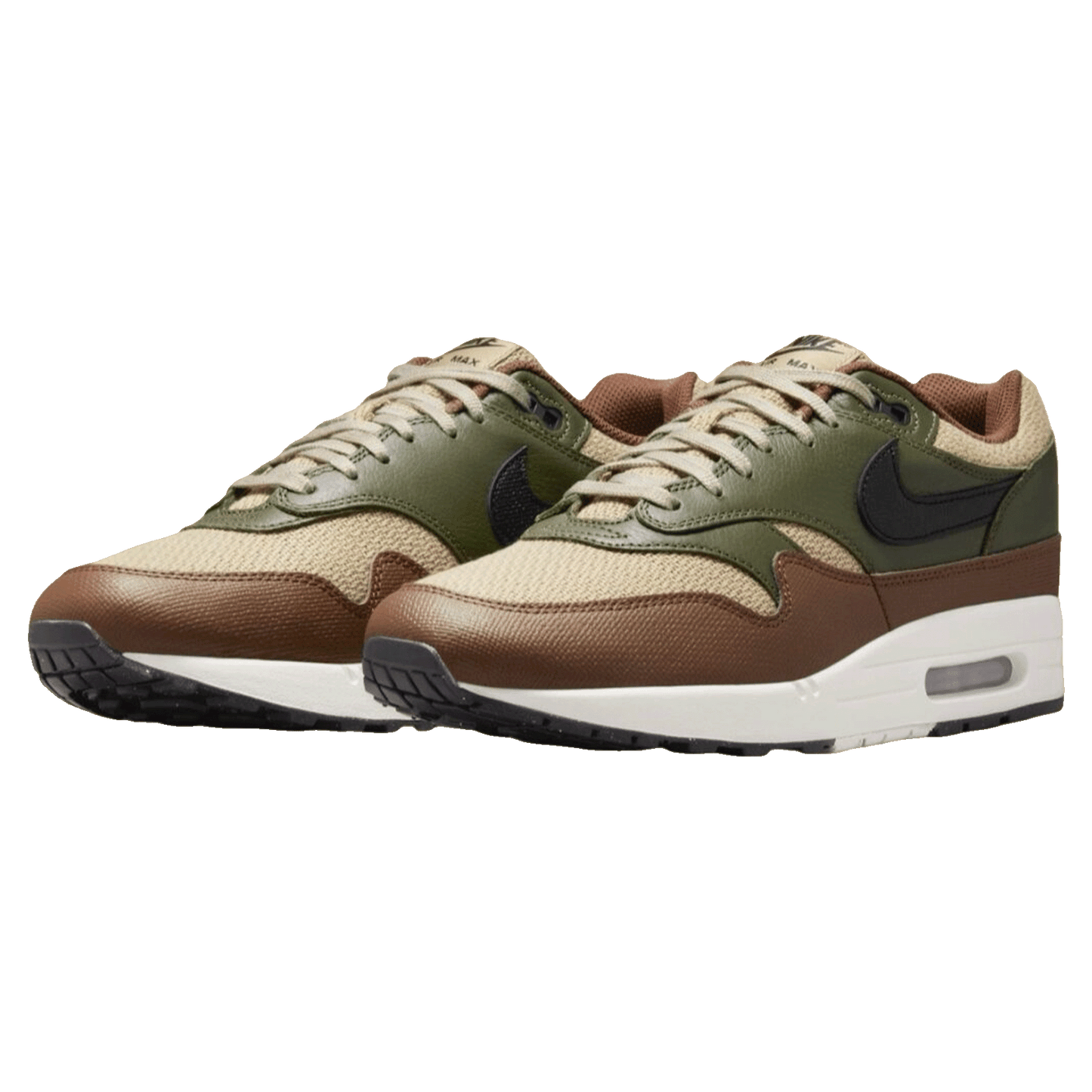 Nike Air Max 1 Essential PRM Neutral Olive Cacao Wow Side