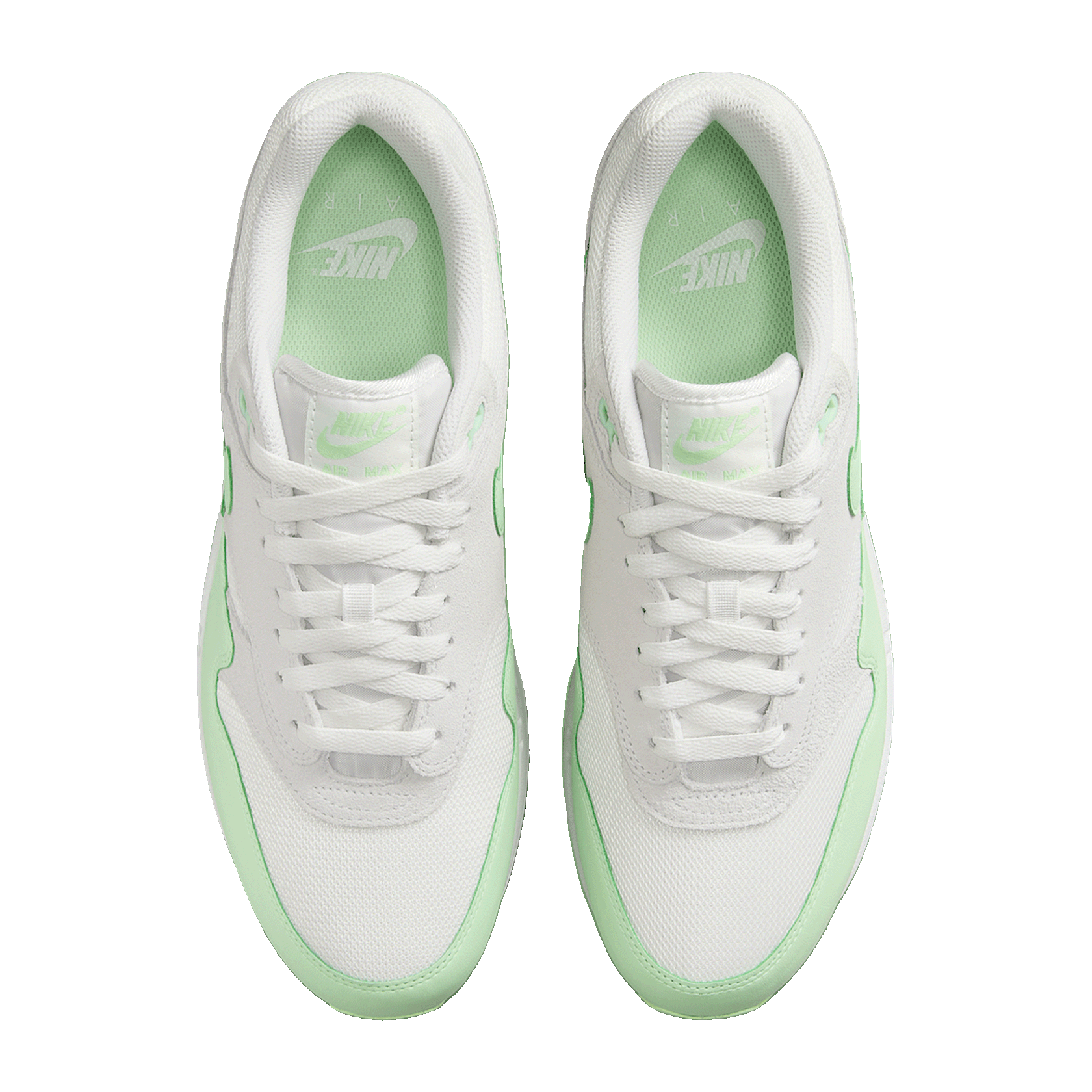 Nike Air Max 1 Essential Summit White Photon Dust Vapor Green Oben