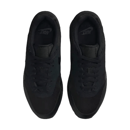 Nike Air Max 1 Essential Triple Black Oben