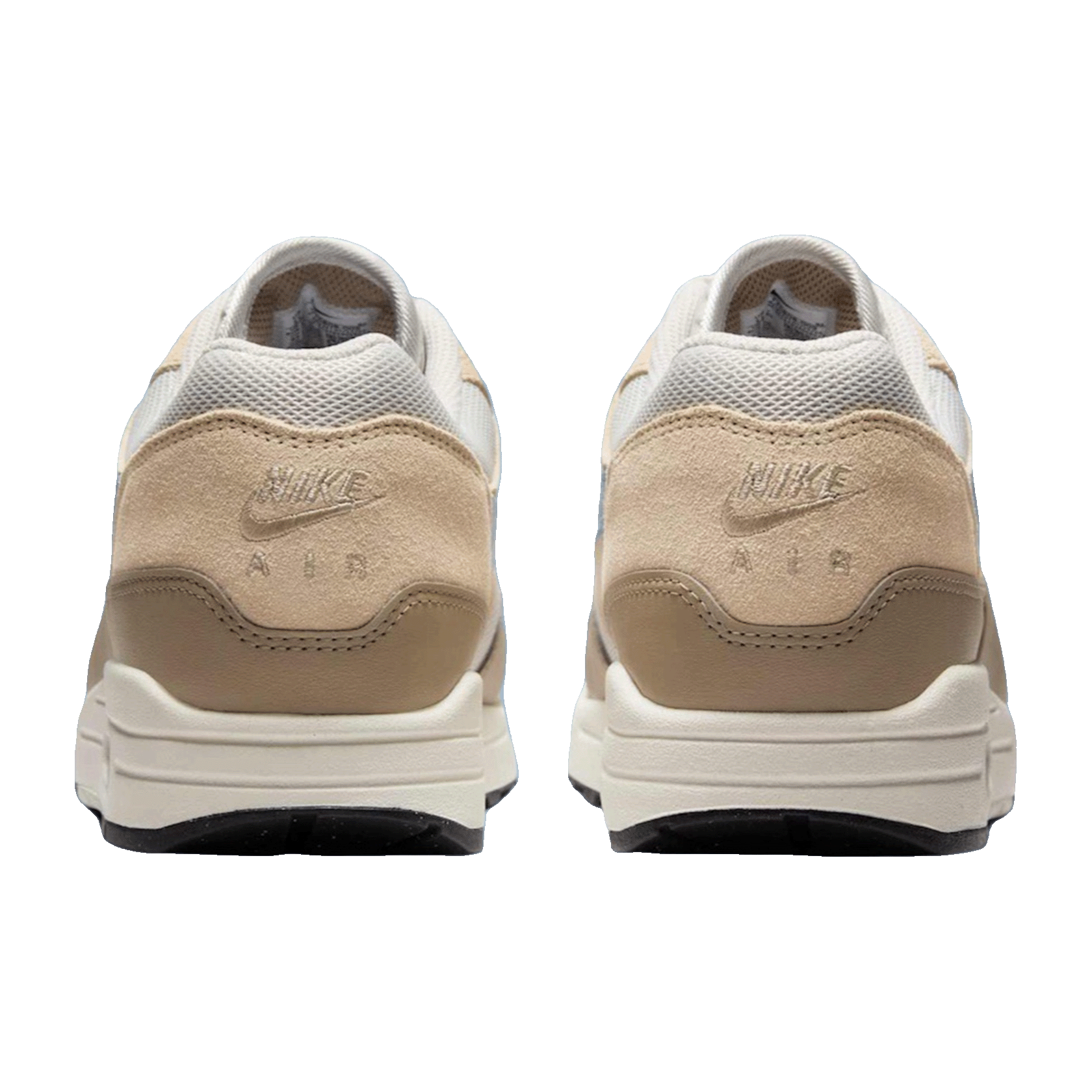 Nike Air Max 1 Essential White Pure Platinum Black Back
