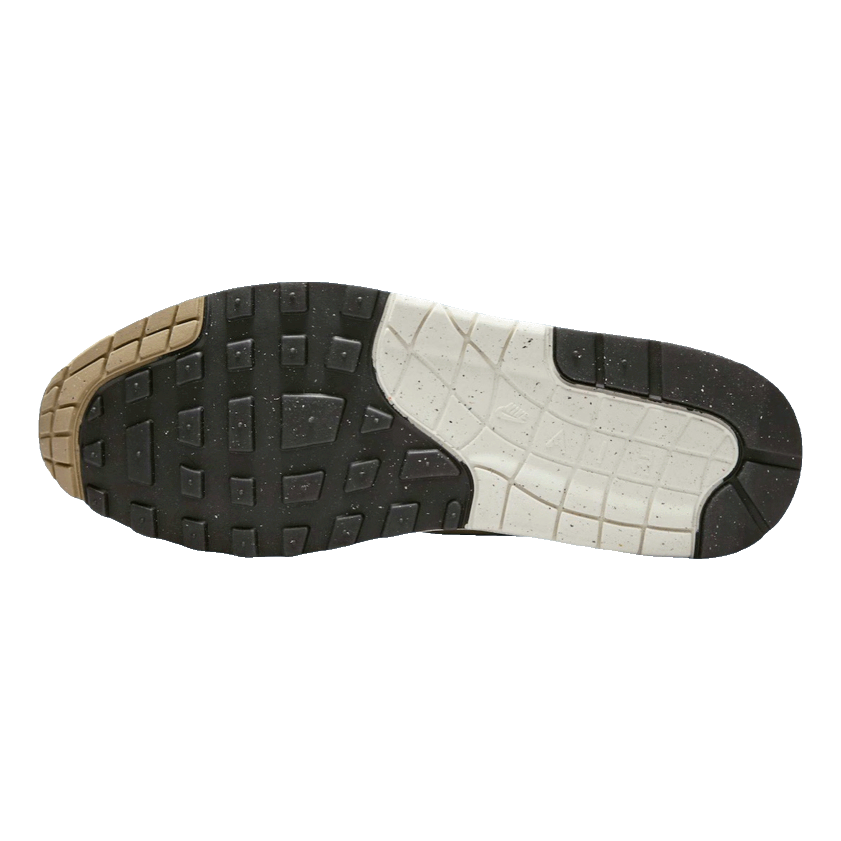 Nike Air Max 1 Essential White Pure Platinum Black Sohle
