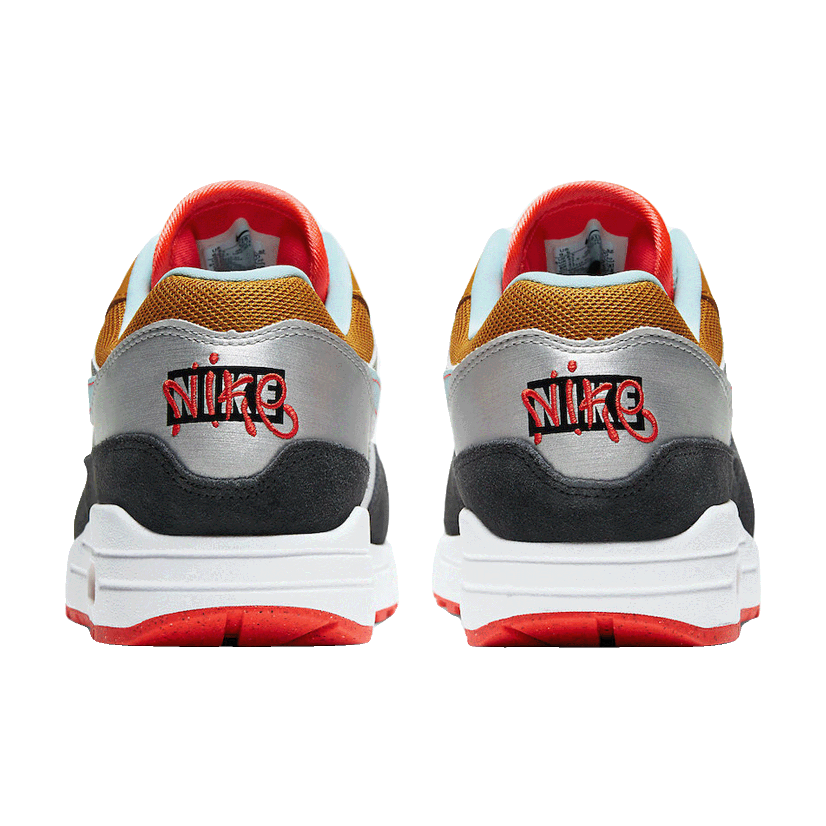 Nike Air Max 1 Graffiti Logo Back
