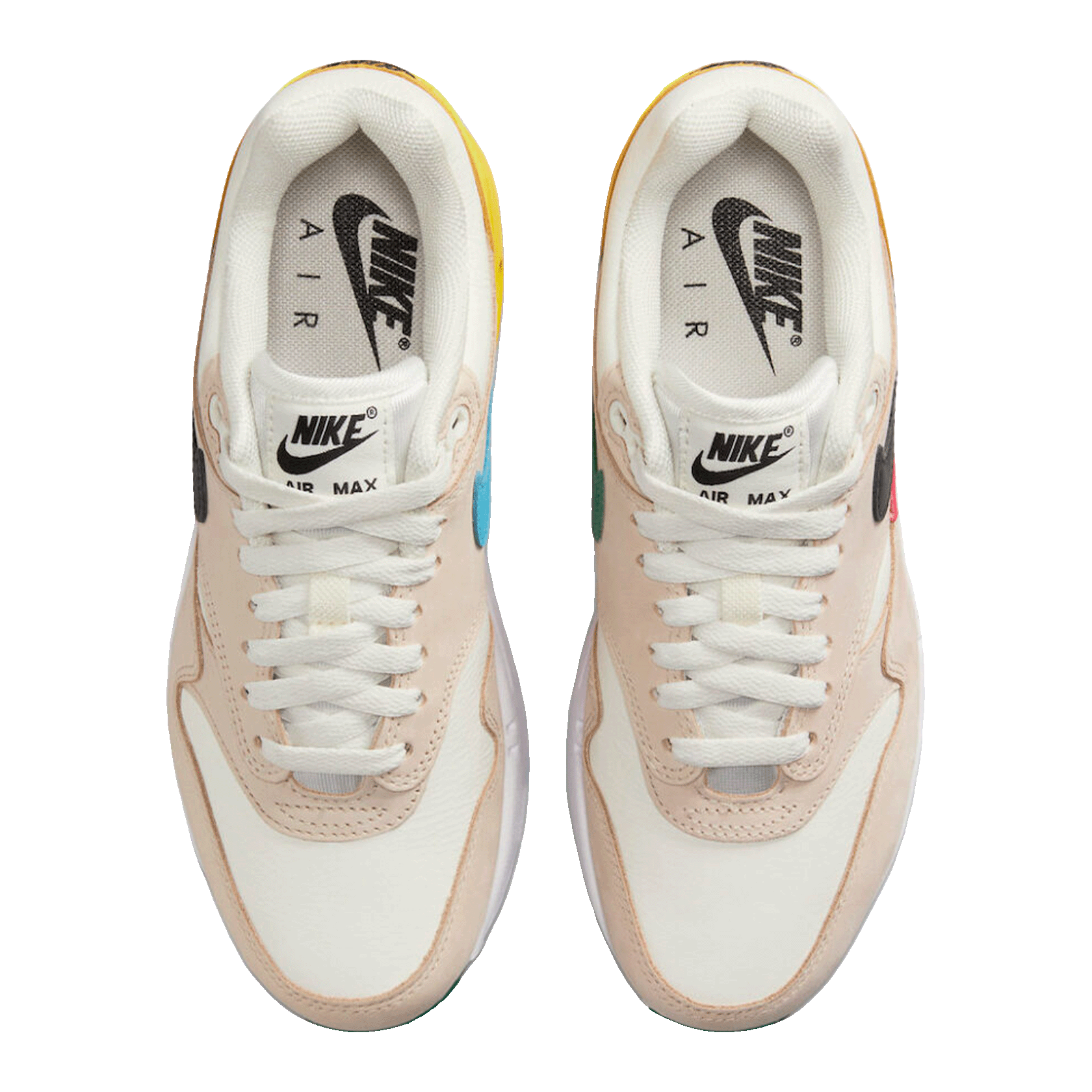 Nike Air Max 1 Khaki Multi-Color (W) Oben