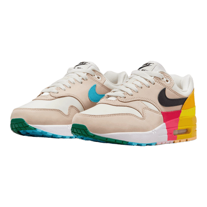 Nike Air Max 1 Khaki Multi-Color (W) Side
