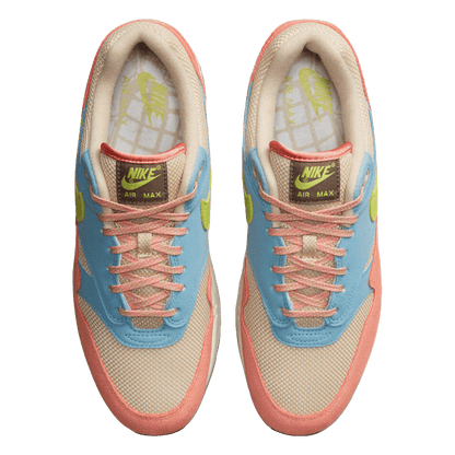 Nike Air Max 1 Light Madder Root Worn Blue Oben