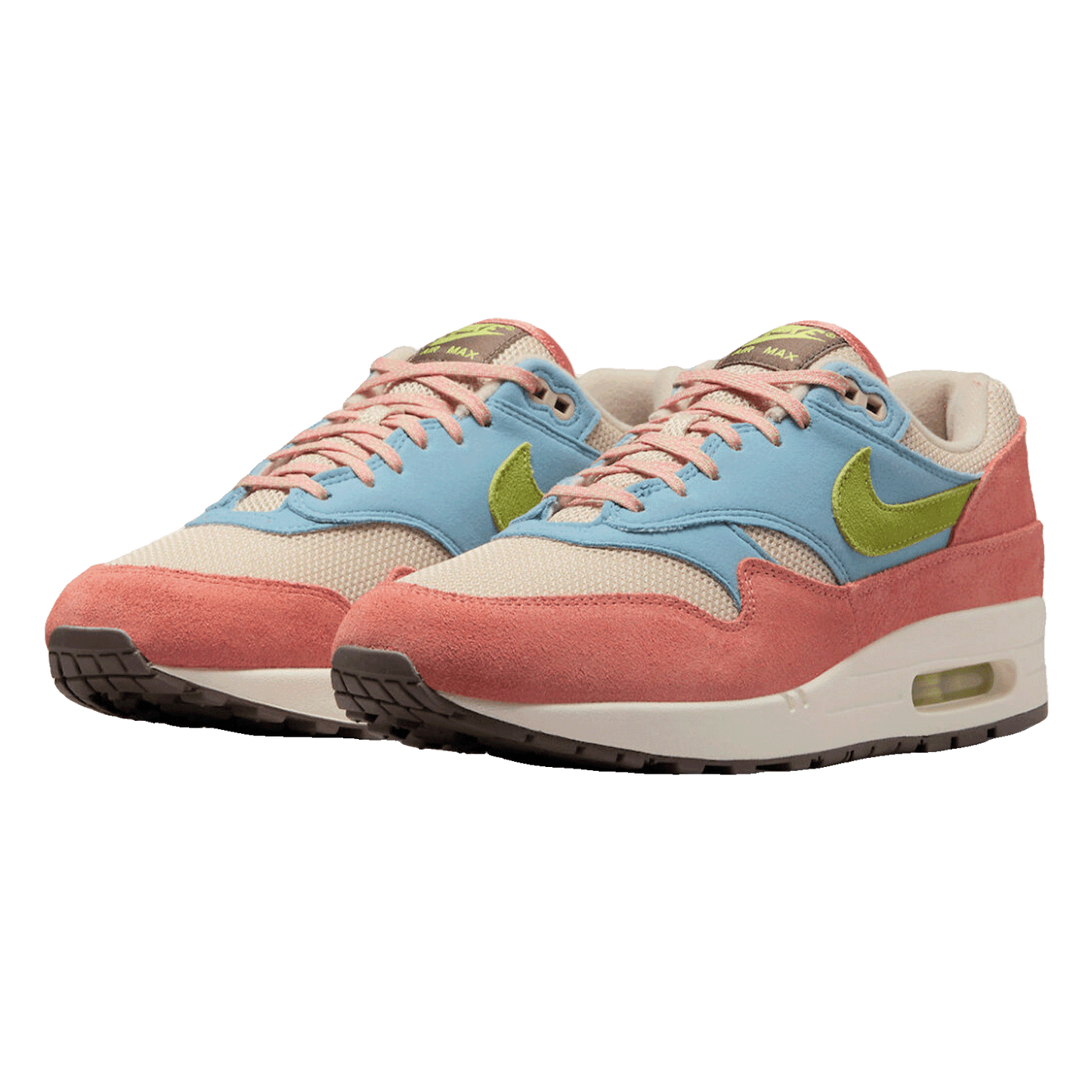 Nike Air Max 1 Light Madder Root Worn Blue Side