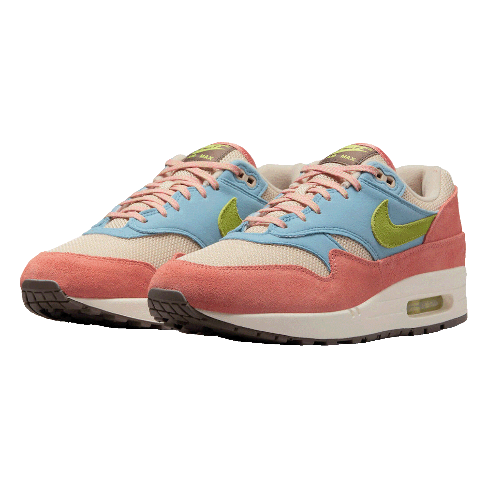 Nike Air Max 1 Light Madder Root Worn Blue Side