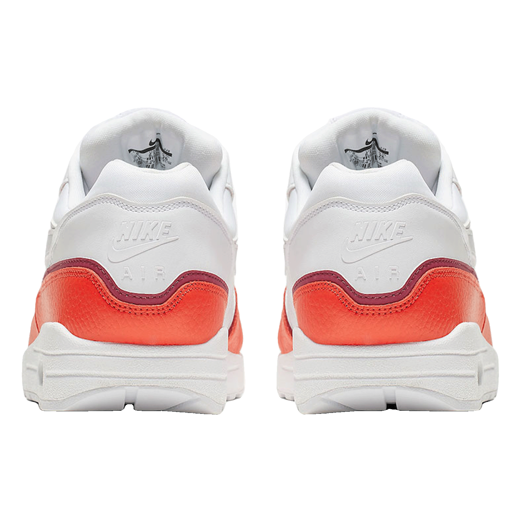 Nike Air Max 1 Liner White Red (W) Back