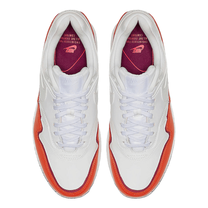 Nike Air Max 1 Liner White Red (W) Oben