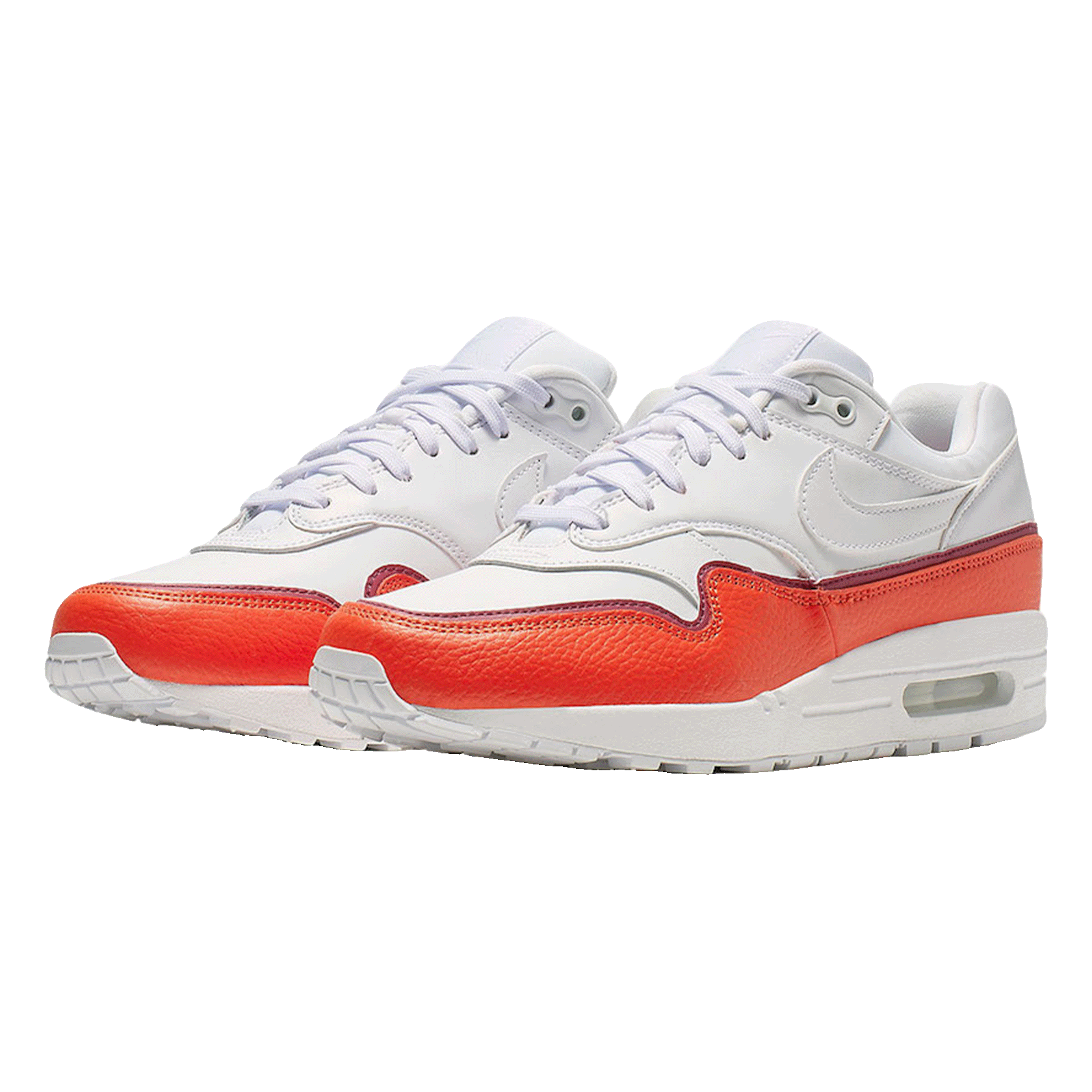 Nike Air Max 1 Liner White Red (W) Side