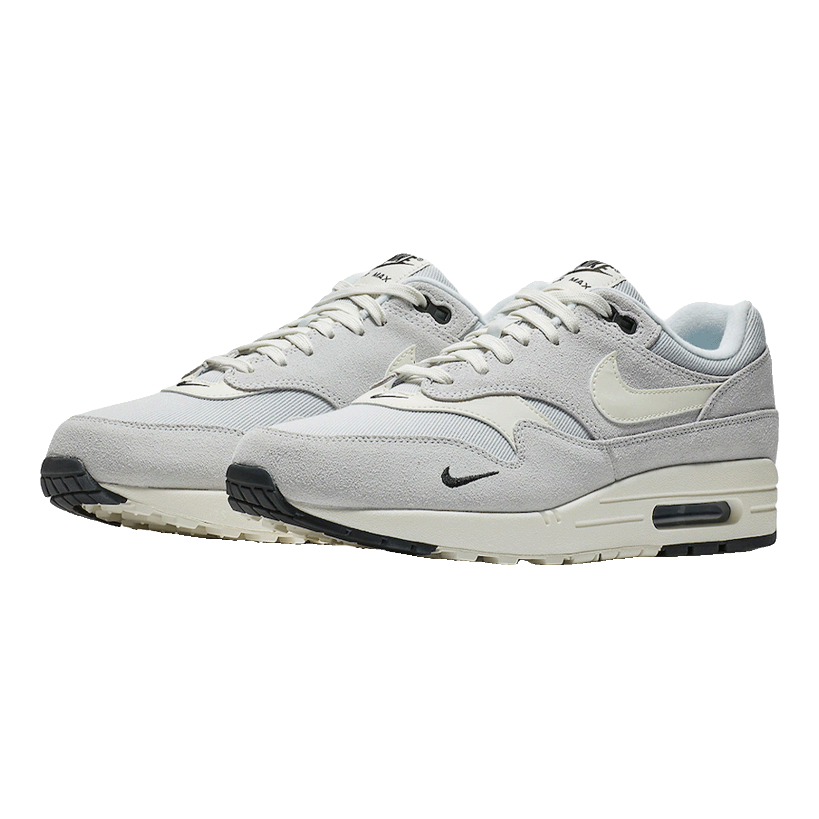 Nike Air Max 1 Mini Swoosh Pure Platinum Side