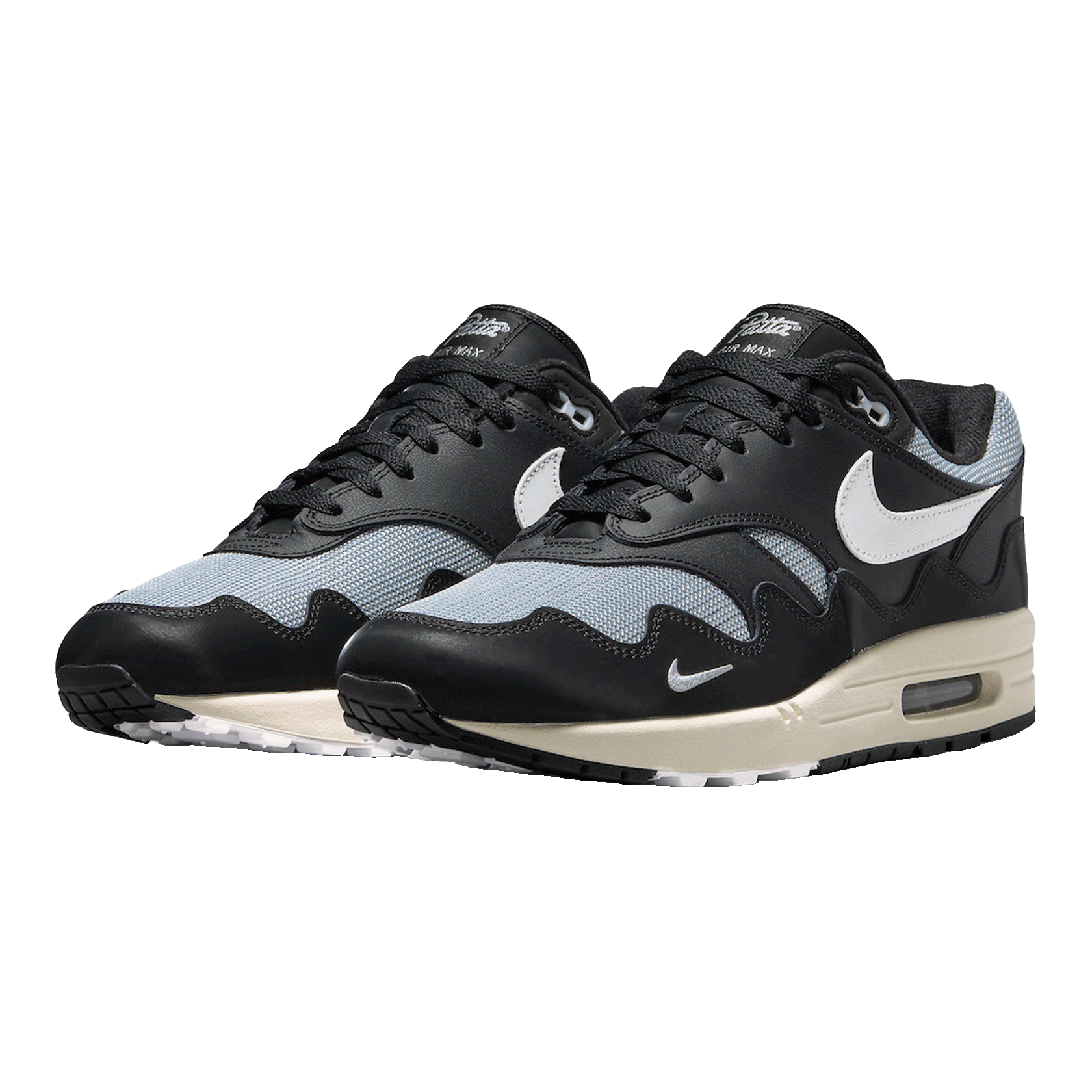 Nike Air Max 1 Patta Waves Black (with Bracelet) Side