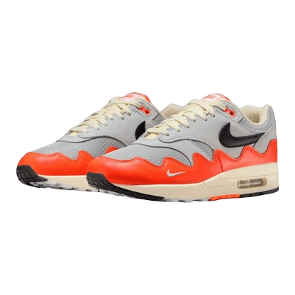 Nike Air Max 1 Patta Waves Hyper Crimson Pure Platinum (With Bracelet) Side II7055-800