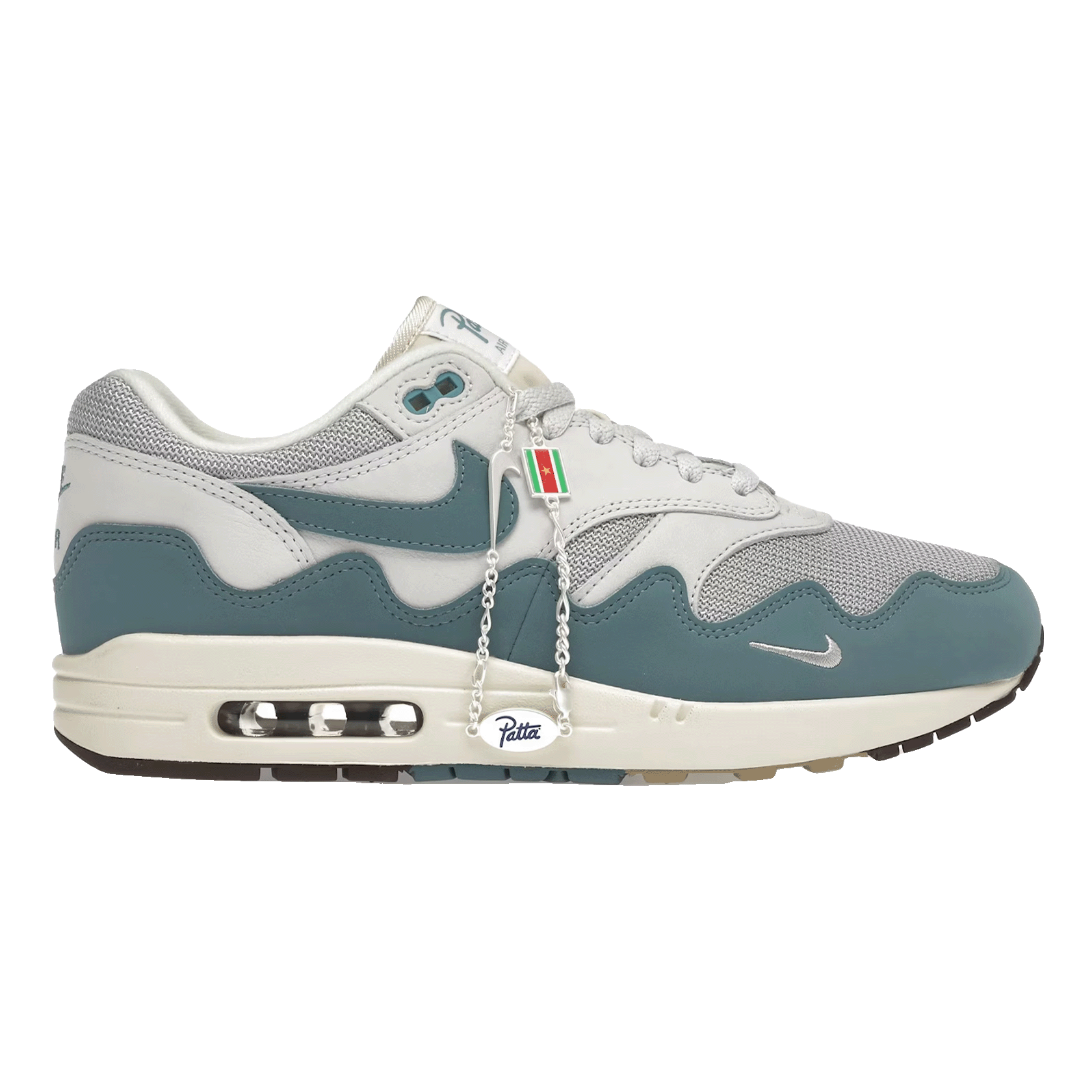Nike Air Max 1 Patta Waves Noise Aqua (with Bracelet)