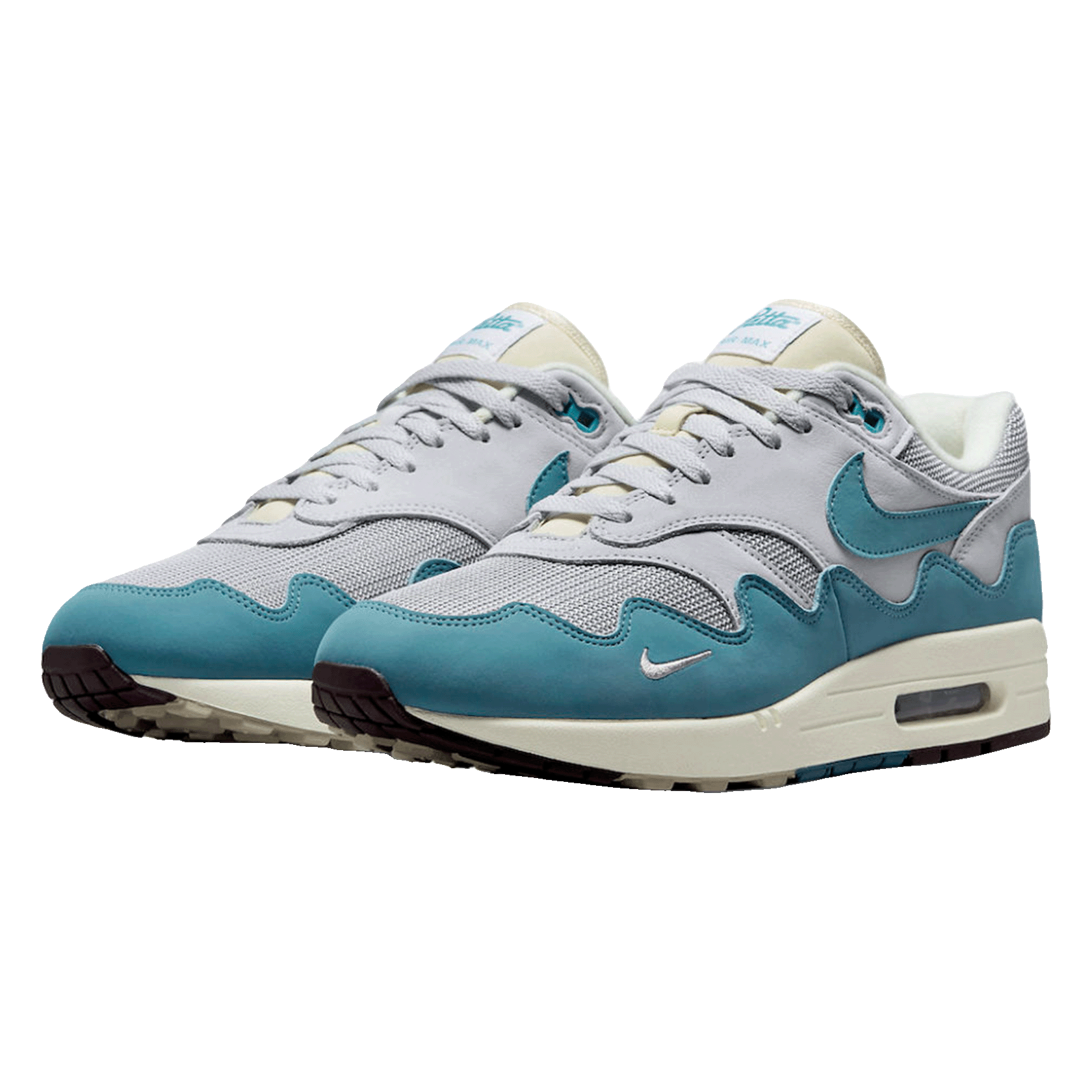 Nike Air Max 1 Patta Waves Noise Aqua (with Bracelet) Side