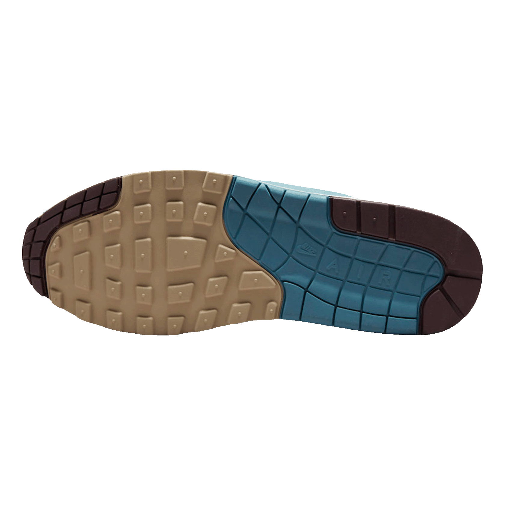 Nike Air Max 1 Patta Waves Noise Aqua (with Bracelet) Sohle