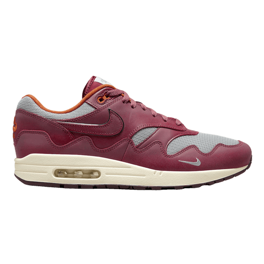 Nike Air Max 1 Patta Waves Rush Maroon (without Bracelet)