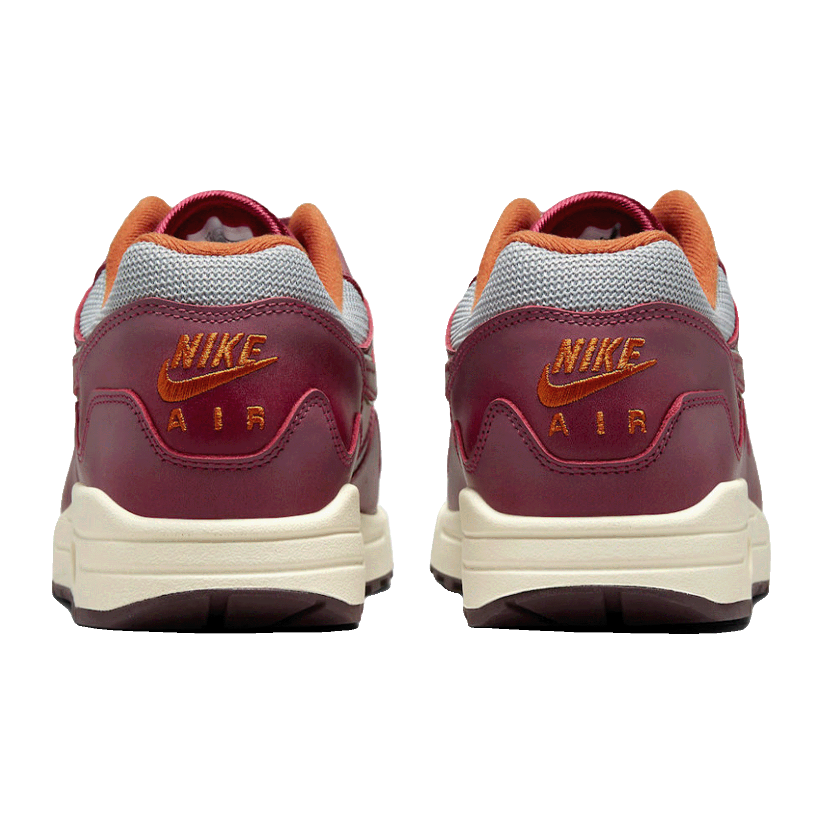 Nike Air Max 1 Patta Waves Rush Maroon (without Bracelet) Back